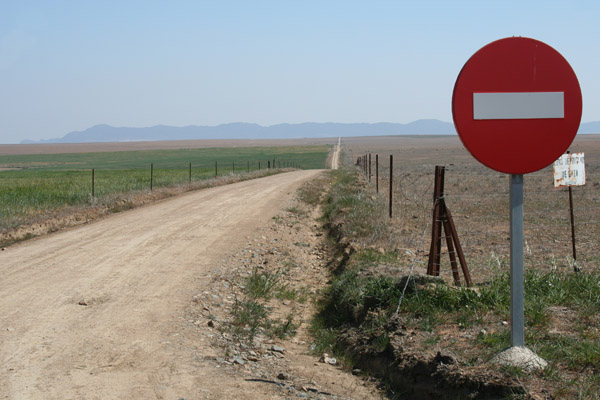 Weg door La Serena